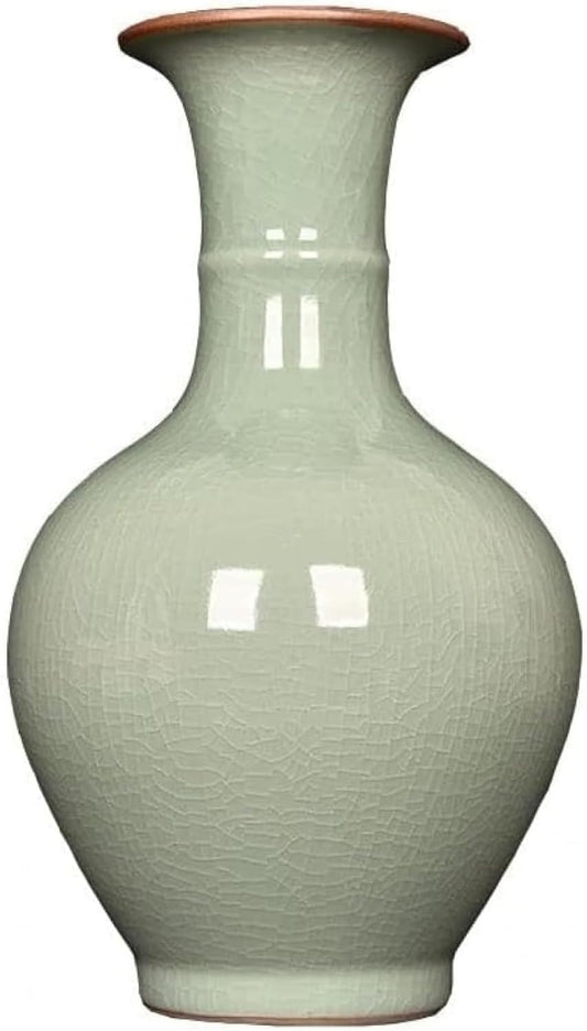 Vases Vase for Decor, Living Room Decoration Ceramic Decorative Vase Flower Vase Plant Vase Book Shelf Vase Decoration Suitable for Decoration Living Room Birthday Dried Flower Vase