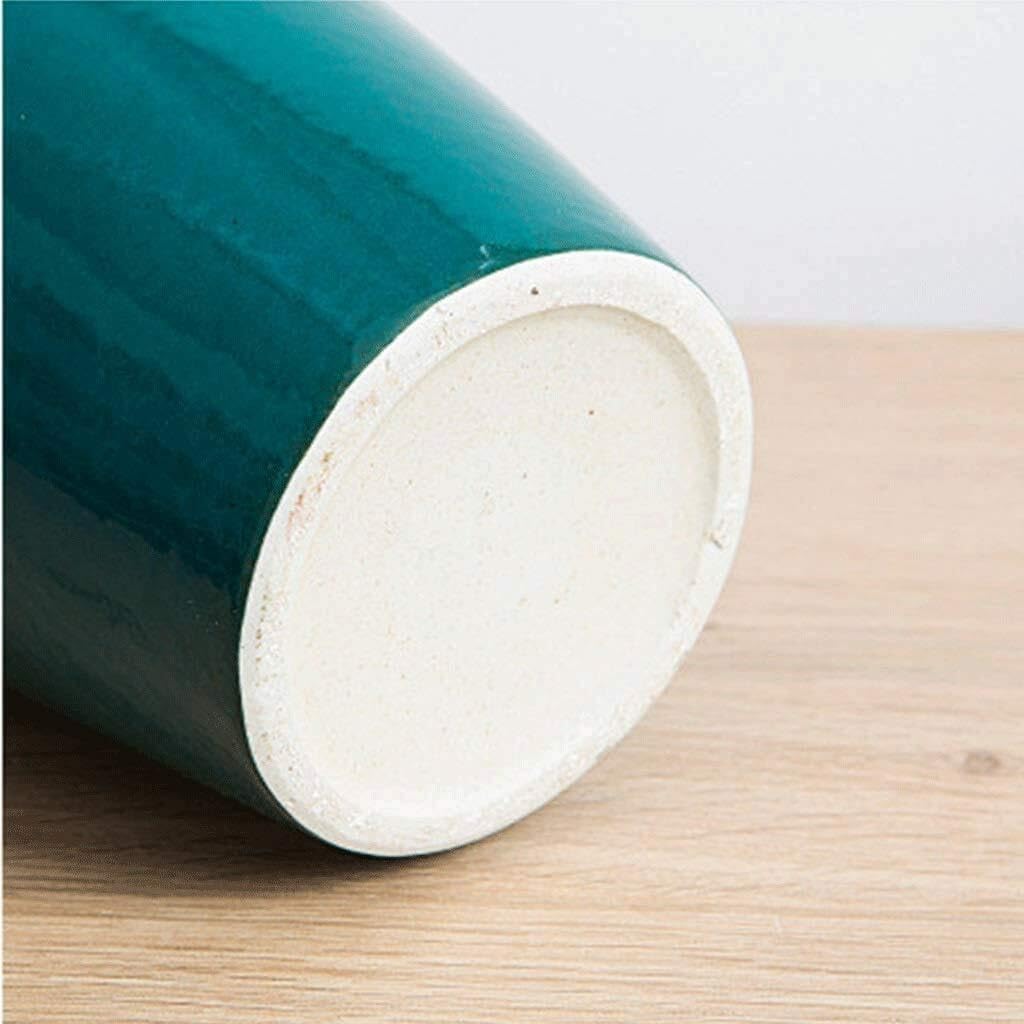 Handcrafted Ceramic Vase, Decorative Hydroponic Vase for Home, Living Room, Bedroom, Office